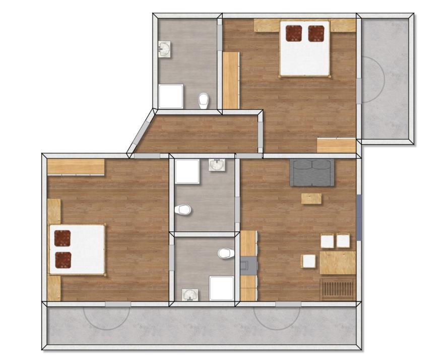 Apartments Pitztaler Nachtigall Arzl im Pitztal Kültér fotó